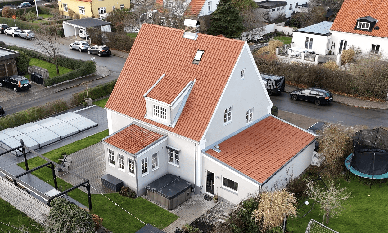 Tegeltak i Helsingborg