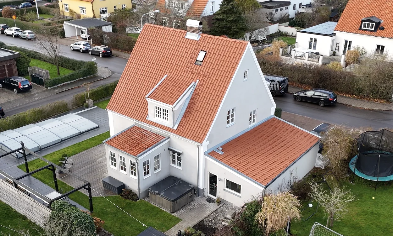 Tegeltak i Helsingborg